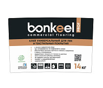 Клей универсальный Bonkeel Prof для ПВХ и текстильных покрытий 14 кг. фото 2 | FLOORDEALER